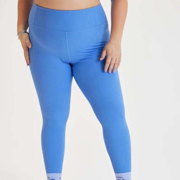 Girlfriend Collective RIB High-Rise Legging - Picture 4 of 6